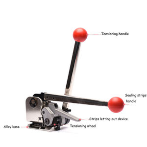 Máquina <span class=keywords><strong>Flejadora</strong></span> <span class=keywords><strong>Manual</strong></span> <span class=keywords><strong>de</strong></span> Acero sin Cierre GD35-16/19 para Flejes <span class=keywords><strong>de</strong></span> 13-19mm - Product Image 6