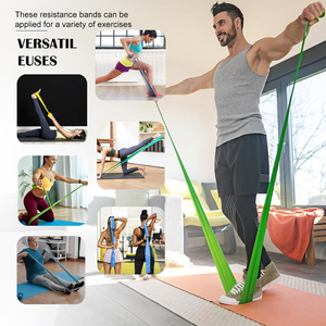 Custom Logo 10m/20m Latex Yoga Elastic <strong>Bands</strong> 50 Yards Therabands Roll for Strength Training and Therapy Bulk <strong>Exercise</strong> <strong>Bands</strong> - Product Image 5
