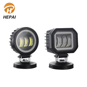 Nuovo stile a buon mercato quadrato lampada laser in auto per il camion auto moto piccolo off road 12v ha condotto la luce del lavoro - Product Image 3