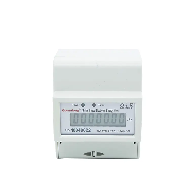 best selling single phase din digital lcd smart power energy meter
