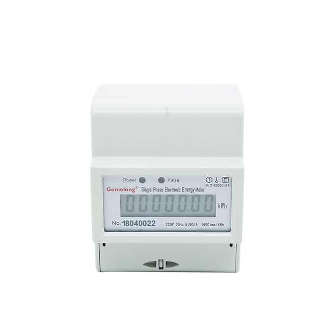 Best Selling   Single Phase  Din Digital Lcd Smart Power  Energy Meter
