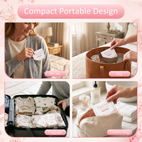 Lingettes nettoyantes pour tire-lait sans alcool, emballées individuellement, format voyage, pour nettoyer les sucettes