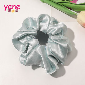 Aksesori Rambut Sarang Burung Wanita, Jepit Rambut dengan Scrunchies Ekor Kuda Satin - Product Image 5