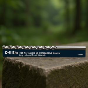 Hss-Co Twist <b>Drill</b> <b>Bit</b> Ta1072 Bright Self Centering <b>Long</b> Series Universal For All Materials - Product Image 3
