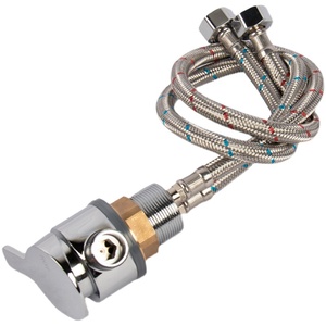 Vanne mélangeuse d'eau accessoires de caravane RV de haute qualité vanne mélangeuse d'eau chaude et froide circulaire pour RV - Product Image 6