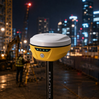 Récepteur GNSS RTK South Insight V4 International Module avec logiciel Survstar évolutif, 1698 canaux GPS RTK