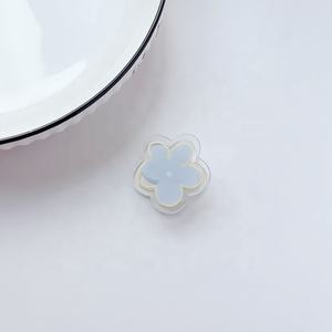 Types de clips de reliure en plastique de fleur <span class=keywords><strong>acrylique</strong></span> mélangés pour la maison d'école de bureau - Product Image 4