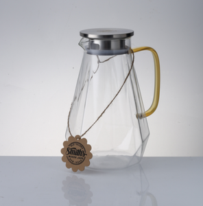 <span class=keywords><strong>Carafe</strong></span> en verre borosilicate de 1,8 L, pichet à eau, ensemble de pichets à eau en verre, bouilloire en verre avec filtre - Product Image 5