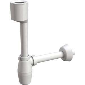 Sifón para herramienta de torneado de urinario de botella con entrada Ø 50 y salida Ø 32 - Product Image 2