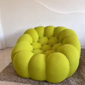 <span class=keywords><strong>Fauteuil</strong></span> pouf moderne en forme <span class=keywords><strong>de</strong></span> bulle, canapé surdimensionné, <span class=keywords><strong>fauteuil</strong></span> inclinable individuel, <span class=keywords><strong>fauteuil</strong></span> incurvé paresseux, revêtement en tissu, <span class=keywords><strong>mousse</strong></span> haute densité - Product Image 4