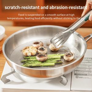 Sartén de acero inoxidable 304 personalizada, sartenes Panci de tamaño múltiple, sartén de Cocina de Inducción - Product Image 2