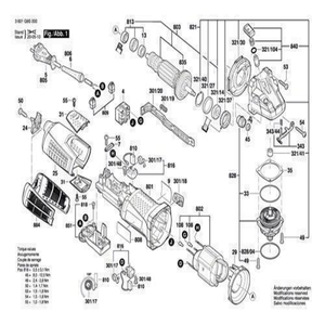 Nouvelles pièces de rechange d'origine en stock pour Gws 19-125 <span class=keywords><strong>Cist</strong></span> Angle PLC PAC Fournisseur Or - Product Image 2
