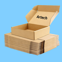 Vente en gros de boîtes postales pour avion, carton ondulé recyclable rigide résistant à haute résistance gaufrage pour emballage