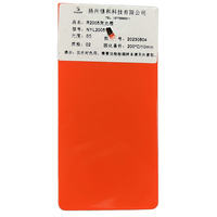 Revêtement en poudre électrostatique écologique de couleur vert fluorescent, orange réfléchissant, rose néon, couleurs personnalisées