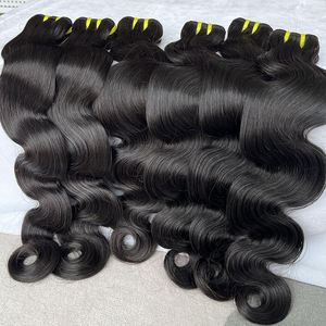 Extensiones de Cabello Humano 15A Body Wave, 100% Cabello Virgen Vietnamita Sin Procesar, Extensiones de Cabello Remy Gruesas y Abundantes, Color Natural para Mujeres - Product Image 2
