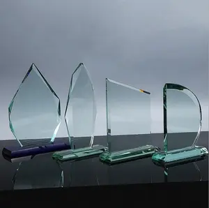 Hdw Custom Kristallen Trofee 3D Lasergravure Crystal Glazen Leeg Kristal Blok Award Plaque Trofee