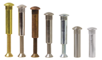 Usine en gros personnalisé OEM M3M4M5M6M8 poteau en acier inoxydable Chicago vis de liaison vis à baril vis mâles et femelles