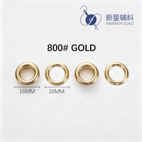 Œillets circulaires creux écologiques sans nickel, accessoires de quincaillerie en laiton, boutons métalliques pour chaussures, rideaux, vêtements, sacs, chapeaux