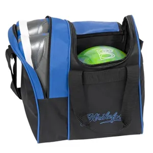 Sacs à boules Brunswick en polyester durable avec un nouveau design pour les sacs de bowling, sac de bowling avec roulettes triples détachables - Product Image 3