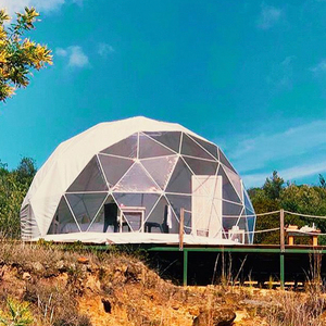 Lều Vòm Địa Lý Đường Kính 6M 7M <span class=keywords><strong>8M</strong></span> 9M Thương Mại Cho Nhà Sản Xuất Vòm Quảng Châu Lều Vòm Địa Lý Ngoài Trời 4 Mùa - Product Image 2