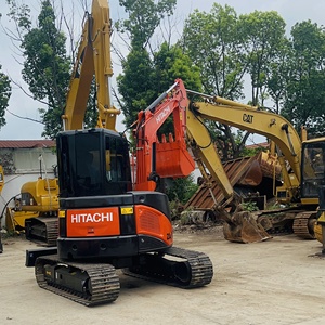 รถขุดขนาดเล็ก Hitachi Zaxis 50U พร้อมบุ้งกี๋ขุด น้ำหนักใช้งาน 5 ตัน เครื่องยนต์ Kawasaki ระบบไฮดรอลิก ENERPAC กำลัง 46 กิโลวัตต์ - Product Image 2