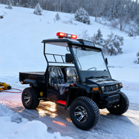 UTV Eléctrico de Servicio Pesado, Elektro-Lastwagen, UTV de 2 Toneladas de Carga Útil, Camión de Carga Industrial de 72V