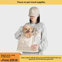 Sac de transport mains libres pour animaux de compagnie, design léger, tissu résistant aux rayures pour les sorties de style Chihuahua, idéal pour le camping en extérieur, avec réduction pour achat en gros