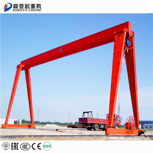 Grue à portique à poutre unique personnalisée pour l'extérieur Grue à portique montée sur rail de 1 tonne Équipement de levage en porte-à-faux <span class=keywords><strong>5</strong></span>/10/15/16/30T - Product Image 2