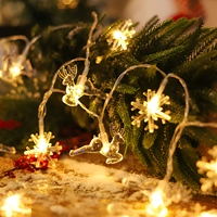 10M 80LED Weihnachtsglocken-Tannenzapfen-Stern-Lichterkette USB-betrieben Warmweiß Schlafzimmer Baum Hochzeit Party Dekoration