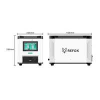 Machine à plastifier LCD 5 en 1 FM-40 REFOX pour iPhone, écran plat, séparation de verre, outil de réparation de bulles