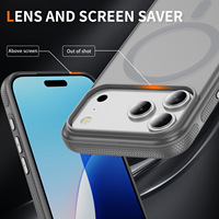 2025 nouveauté étui de charge magnétique pour iPhone 17 Pro Max 17 Pro 17 Air épaissi PC TPU armure Anti chute Transparent personnalisé