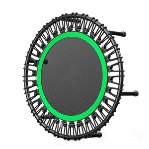<span class=keywords><strong>Trampolín</strong></span> de <span class=keywords><strong>Fitness</strong></span> Mini de 40 Pulgadas con Logotipo Personalizado, Bandas de Resistencia Elásticas, Material PP Seguro y Silencioso, Salto Duradero para Niños - Product Image 1