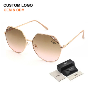 New Fashion Polygonal Hollowed Out Personality <b>Sun</b> Glasses Wholesale Metal Vintage Sunglasses for Outdoor Women Men <b>Shades</b> - Product Image 1
