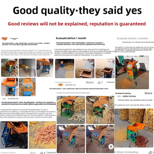 Дизельный двигатель с золотистым зерном, ручная молотилка кукурузы с сердечником двигателя - Product Image 4