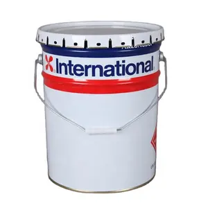 5 Gal Metal Empty Pail Direct Sale Round Bucket with Handle and Lid for paint