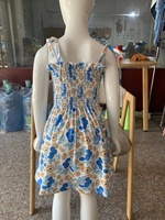 Nouvelle Robe d'été à Bretelles pour Filles, Imprimé Fruits et Fleurs, en Coton, Vêtements pour Bébés et Enfants