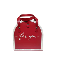 Caja de embalaje de mini maleta personalizada directa de fábrica caja de regalo de cartón de papel personalizada revestimiento UV de laminación mate para marco de fotos