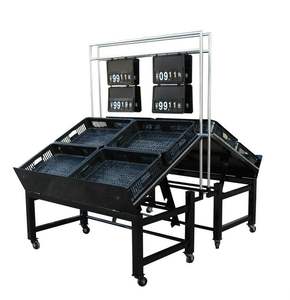 <span class=keywords><strong>Scaffali</strong></span> per Negozi di Alimentari, Espositore per Frutta e Verdura per Supermercati - Product Image 6