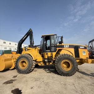 Chargeuse sur pneus CAT 966G d'occasion, modèle 2020, godet de 4 m, moteur contrôlé par PLC, pompe de boîte de vitesses, machinerie de chargement de carrière 4001-6000 - Product Image 1
