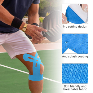 Bande Kinesiologique en Coton pour la Protection des Genoux et des Muscles, Patchs pour la Course à Pied, Imperméable, Sans Latex, Soins Médicaux - Product Image 4