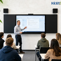 Pizarra Inteligente HRAY de 86 Pulgadas con Panel BOE, Android 13, OEM/ODM para Enseñanza Primaria, Secundaria, Universitaria y Conferencias en Campus Internacionales