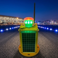 Lumière d'obstruction aérienne solaire LED IP66 avec surveillance à distance
