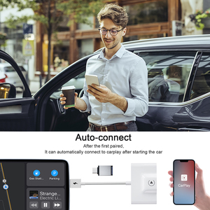 Adaptador Inalámbrico CarPlay para iPhone - Caja Inteligente con WiFi de 5GHz, Control por Voz y Mapas en Línea - Product Image 4