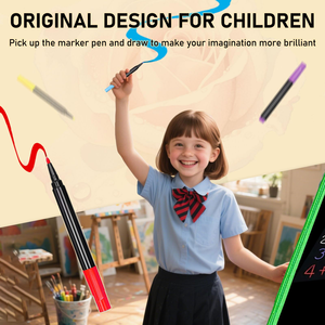 Ceramic Marker Pen for Painting <b>Set</b> Double Side Water-Based <b>Paint</b> Marker Baking in Owen - Product Image 3