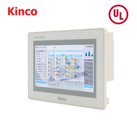 Monitor layar sentuh TFT Kinco HMI 7 inci dengan sertifikasi Modbus RS485 CE UL IP 65 -F2070E2 untuk Operasi Pabrik yang Efisien
