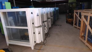 Filtro de Ventilación ESP para Cocina, Colector de Humo, Eliminador de Olores UV, Filtro de Humo de Carbón para Barbacoa, Restaurante - Product Image 2