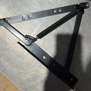 Bisagra Triangular de Resorte de 2.5 mm, Acero Laminado en Caliente, Bisagra para Muebles de Montaje Superficial, Diseño Industrial, Duradera, para Cama, Sofá, Caja de Almacenamiento - Product Image 1
