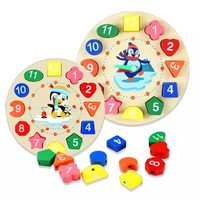 Wooden Musical Instrument 6 in 1 Set Montessori Percussion Toys Wooden Educational Toy for Kids