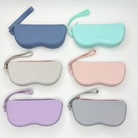 Étui à lunettes et lunettes de soleil en silicone souple à motif de dessin animé Firstsense pour enfants avec crochet et emballage personnalisé