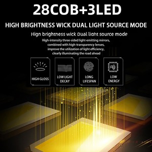 Nouvelle Lampe Murale Solaire Extérieure Étanche 2024 avec Lumière d'Avertissement et Détection de Mouvement pour Cour, Jardin et Villa - Product Image 6